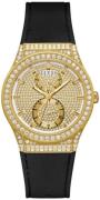 Guess Dameur GW0439L2 Princess Guldfarvet/Gummi Ø39 mm