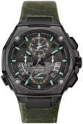 Bulova Herreur 98B355 Precisionist Grå/Læder Ø44.5 mm