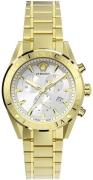 Versace Herreur VEHB00719 V Chrono Guldfarvet/Gul guldtonet stål