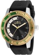 Invicta Herreur 35679 Specialty Sort/Gummi Ø45 mm