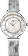 Stührling Original Dameur 3993.1 Monaco Hvid/Stål Ø34 mm