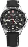 Victorinox Herreur V241852 Fieldforce Sort/Læder Ø42 mm