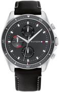 Tommy Hilfiger Herreur 1791838 Parker Grå/Læder Ø44 mm