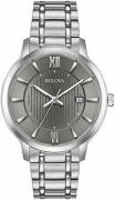 Bulova Herreur 96B281 Classic Grå/Stål Ø40 mm