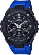 Casio Herreur GST-W300G-2A1ER G-Shock Sort/Gummi Ø55 mm