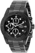 Invicta Herreur 33050 Pro Diver Sort/Stål Ø43.5 mm