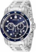 Invicta Herreur 35396 Pro Diver Blå/Stål Ø48 mm