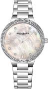 Stührling Original Dameur 3907.1 Symphony Hvid/Stål Ø38 mm