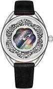 Stührling Original Dameur 995.02 Lily Sølvfarvet/Satin Ø38 mm