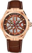 Stührling Original Herreur 379.05 Legacy Brun/Læder Ø44 mm