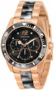 Invicta Dameur 32535 Sort/Resinplast Ø38 mm