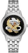 Bulova Dameur 76L194 Harley-Davidson Sort/Stål Ø35 mm