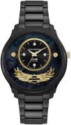 Bulova Dameur 78P101 Harley-Davidson Sort/Stål Ø38 mm