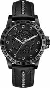 Bulova Dameur 78L126 Sort/Læder Ø40 mm