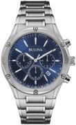 Bulova Herreur 96B248 Blå/Stål Ø43 mm