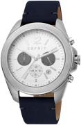 Esprit Herreur ES1G159L0015 Hvid/Læder Ø45 mm