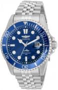 Invicta Herreur 30610 Blå/Stål Ø43 mm