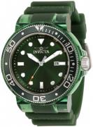 Invicta Herreur 32332 Grøn/Gummi Ø51.5 mm