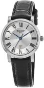 Tissot Dameur T122.210.16.033.00 Carson Sølvfarvet/Læder Ø30 mm