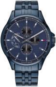 Tommy Hilfiger Herreur 1791618 Blå/Stål Ø46 mm