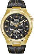 Bulova Herreur 97A148 Classic Sort/Læder Ø46 mm