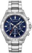 Bulova Herreur 96A215 Classic Blå/Stål Ø43 mm