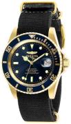Invicta Herreur 27625 Pro Diver Blå/Tekstil Ø42 mm