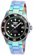 Invicta Herreur 26600 Pro Diver Sort/Stål Ø40 mm