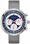 Bulova Herreur 96K101 Blå/Stål Ø46 mm
