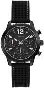 Guess Dameur W1025L3 Sort/Gummi Ø38 mm