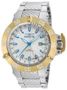 Invicta Herreur 21729 Subaqua Sølvfarvet/Stål Ø50 mm