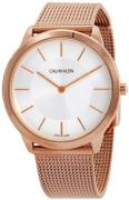 Calvin Klein Herreur K3M21626 Sølvfarvet/Rosaguldtonet stål Ø40 mm
