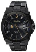 Bulova Herreur 98B295 Sort/Stål Ø47 mm