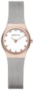 Bering Dameur 12924-064 Classic Hvid/Stål Ø24 mm
