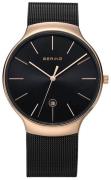 Bering Herreur 13338-262 Classic Sort/Stål Ø38 mm
