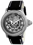 Invicta Herreur 22739 Sølvfarvet/Læder Ø48 mm