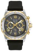 Bulova Herreur 98B277 Marine Star Grå/Gummi Ø44 mm