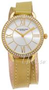Stührling Original Dameur 587.04 Vogue Deauville Sølvfarvet/Læder