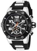 Invicta Herreur 19526 Speedway Sort/Stål Ø51.5 mm