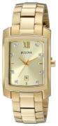 Bulova Herreur 97D107 Dress Champagne/Gul guldtonet stål