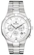 Bulova Herreur 96B146 Bracelet Sølvfarvet/Stål Ø43 mm