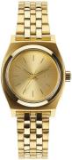 Nixon Dameur A399502-00 The Time Teller Guld/Gul guldtonet stål