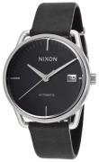Nixon Dameur A19900000-00 The Mellor Sort/Læder Ø39 mm