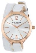 Stührling Original Dameur 568.03 Deauville Sport Sølvfarvet/Læder