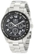 Invicta Herreur 10701 Speedway Sort/Stål Ø43 mm