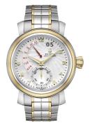 Bulova Herreur 65C107 Accutron Sølvfarvet/Gul guldtonet stål Ø42 mm