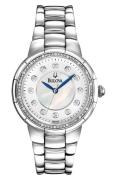 Bulova 96R174 Rosedale Sølvfarvet/Stål Ø33.5 mm