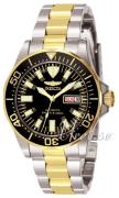 Invicta Herreur 7045 Pro Diver Sort/Stål Ø40 mm