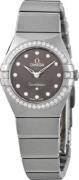 Omega Dameur 131.15.25.60.56.001 Constellation Quartz 25Mm Grå/Stål