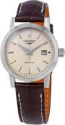 Longines Dameur L4.325.4.92.2 Heritage 1832 Beige/Læder Ø30 mm